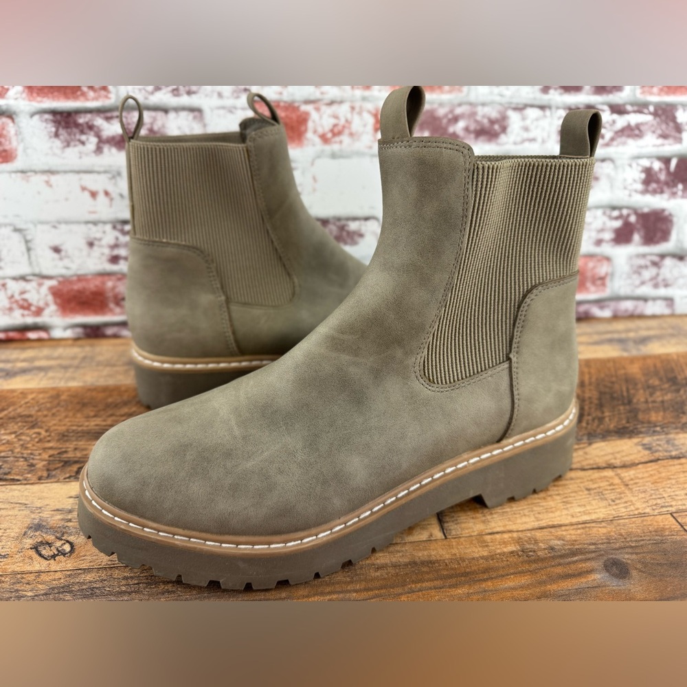 Dolce Vita Chelsea Leigha Lightweight Boots, Women's Size 10, Beige Taupe - Picture 10 of 10